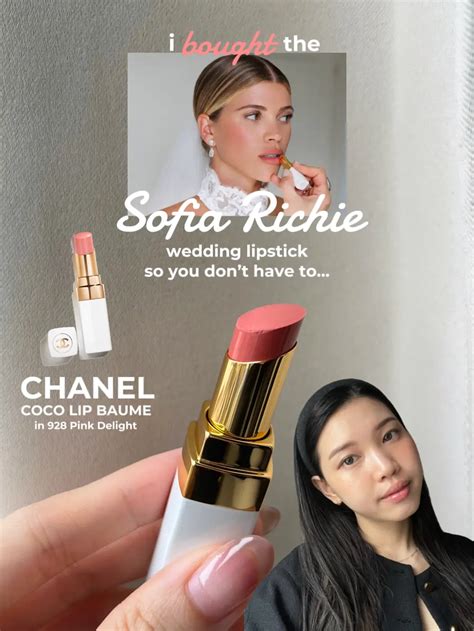 chanel lipstick sofia richie|Sofia Richie lip balm.